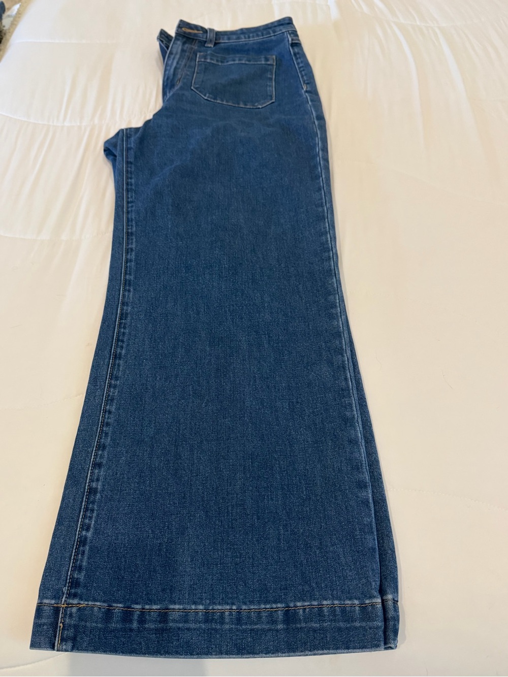 ROLLA'S Dark Blue Wide-Leg Women's Jeans